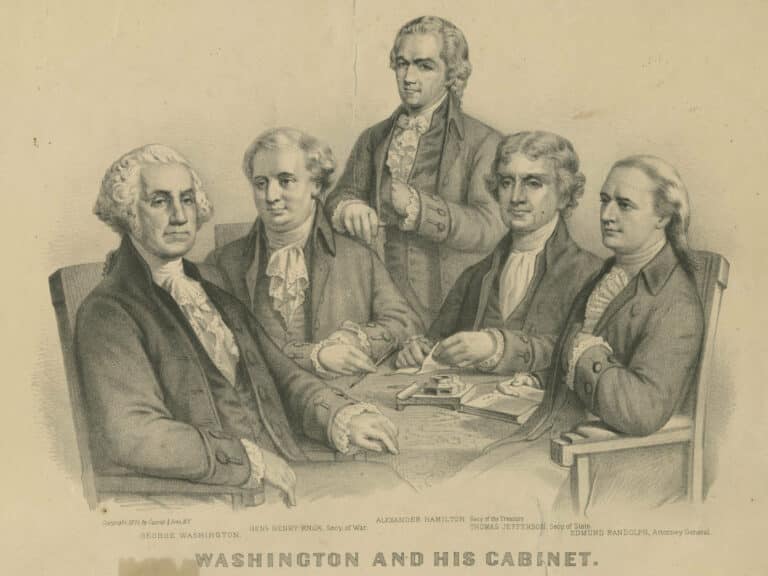 Washington and his Cabinet