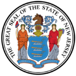 Seal for the state New Jersey